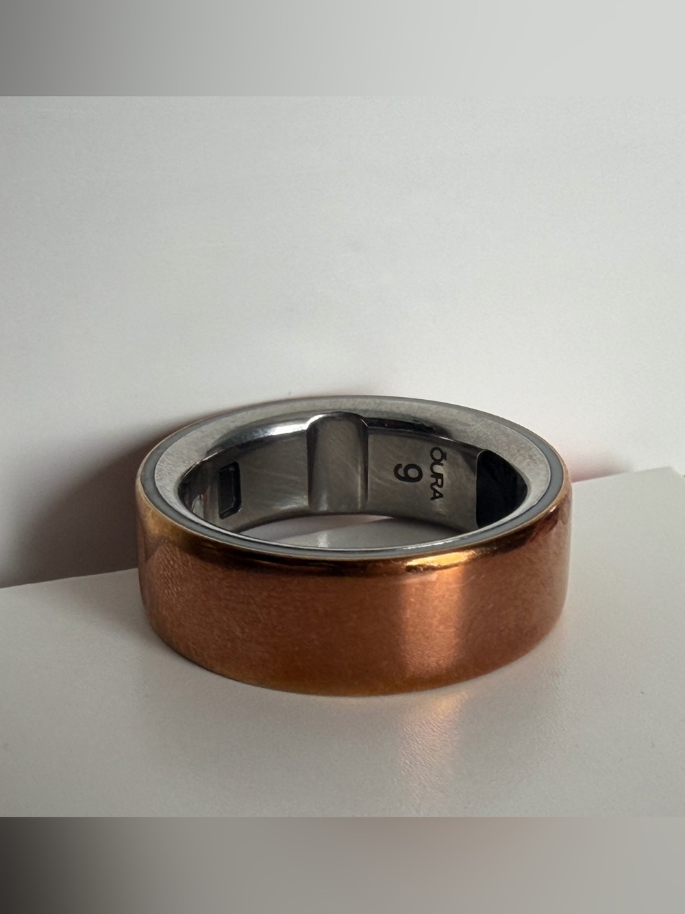 Oura 4th Gen rose gold size 9